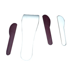 Platic Non Polished Plastic Cream Spatulas, For Bakery, Kitchen, Laboratory, Length : 10-12inch, 12-14inch