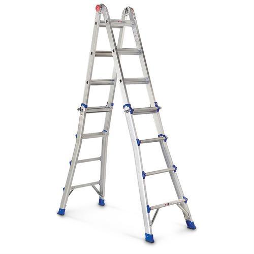 Aluminium Domestic Ladder, for Construction, Feature : Eco Friendly, Fine Finishing, Heavy Weght Capacity