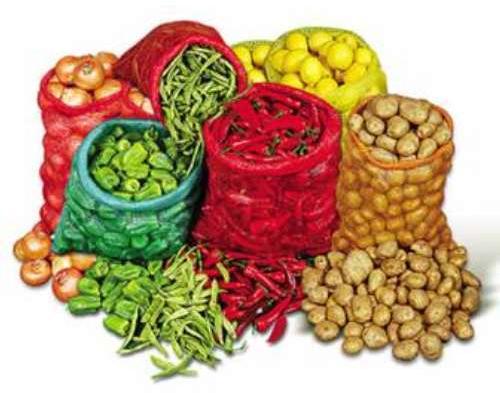 Polypropylene leno bags, for Fruit Market, House Hold, Vegetable Market, Pattern : Plain
