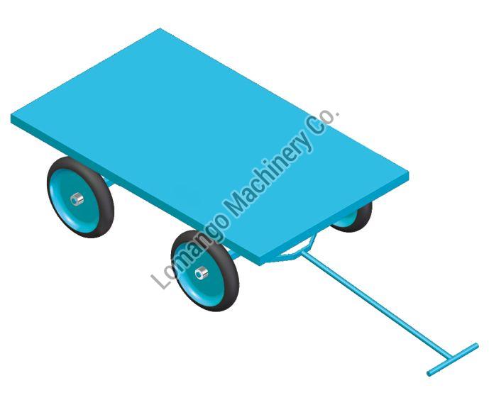 Rectangular Pallet Trolley, For Moving Goods, Capacity : 50-100 Kg