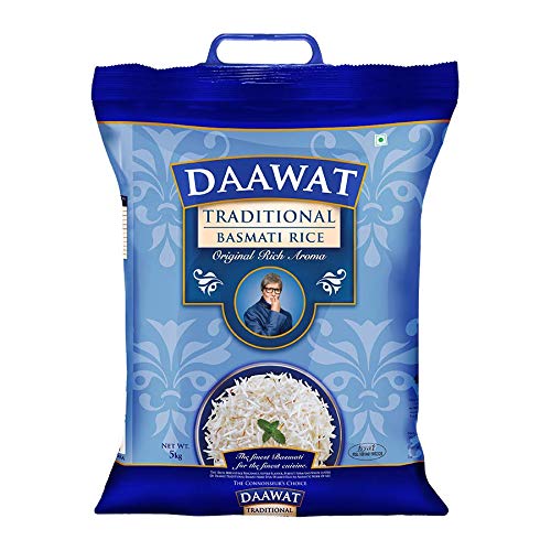 Soft Organic Daawat Traditional Basmati Rice, for High In Protein, Packaging Size : 10kg, 20kg
