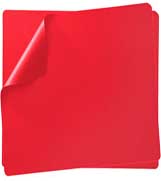 Silicone Rubber Mat, Color : Red