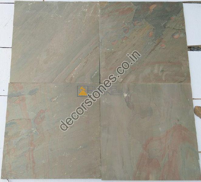 Non Polished Multi Pink Slate Stone, for Home, Hotel, Kitchen, Feature : Anti Bacterial