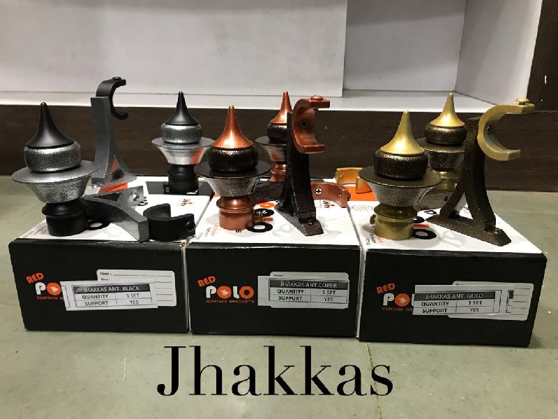 Jhakkas Curtain Brackets With Support