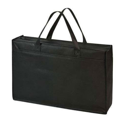 Plain Non Woven Zipper Bags, Size : Multisize