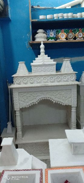 Polished Marble Stone Home Temple, for Offices, Size : Multisize