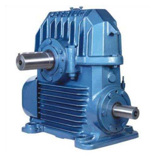 Paint Coated Horizontal Worm Gearbox, for Conveyor, Robotics, Pharmaceutical Machinery, Food Packaging Machinery