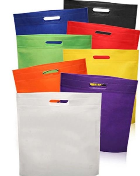 D Cut Non Woven Bag, for Goods Packaging, Shopping, Technics : Machine Made