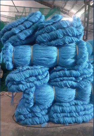 HDPE Twisted Fishing Net, Weave Style : Welded, Welding Bank