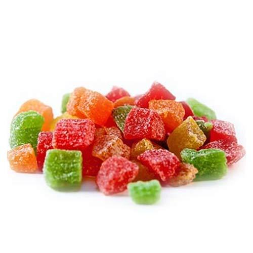 Rectangle Soft Tutti Frutti Candy, for Biscuits Decoration, Purity : 100%