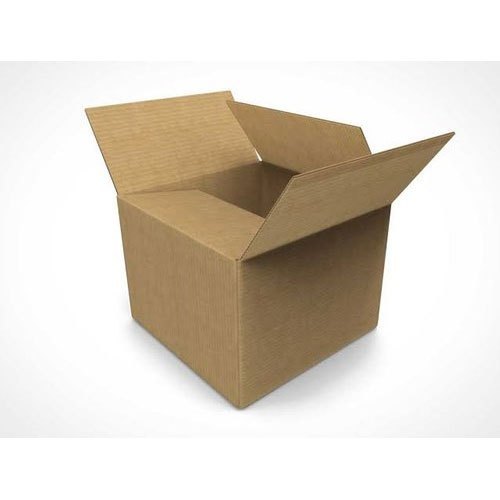 Plain Cardboard 5 Ply Shipping Box, Color : Brown