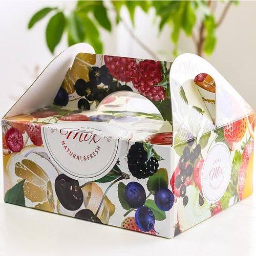 Printed Cardboard Berry Packaging Box, Shape : Square, Rectangle