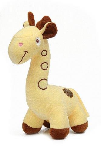 Cotton Giraffe Soft Toy, for Baby Playing, Technics : Handmade