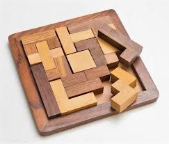 Wooden Tangram Puzzle Game, Shape : Rectangular, Square