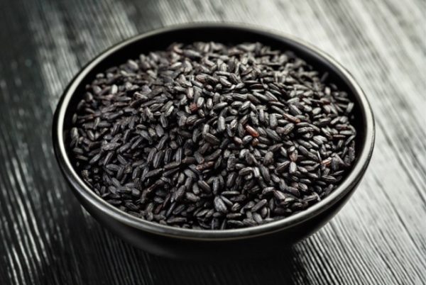 Organic black rice