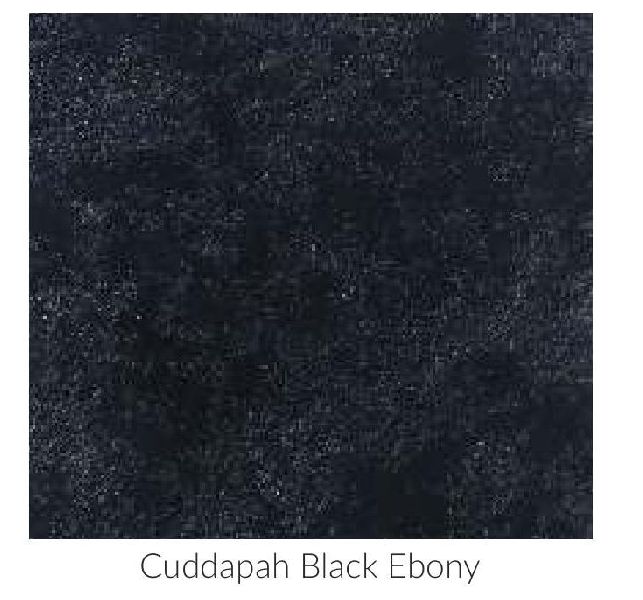 Cuddapah Black Ebony Limestone Tile, for Bathroom, Kitchen, Wall, Size : 200x200mm, 300x300mm, 400x400mm