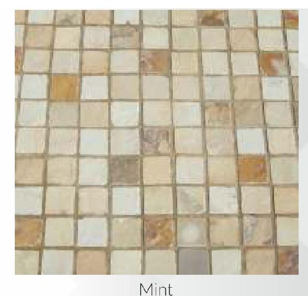 Polished Mint Stone Cobbles, for Floor, Feature : Attractive Look, Durable