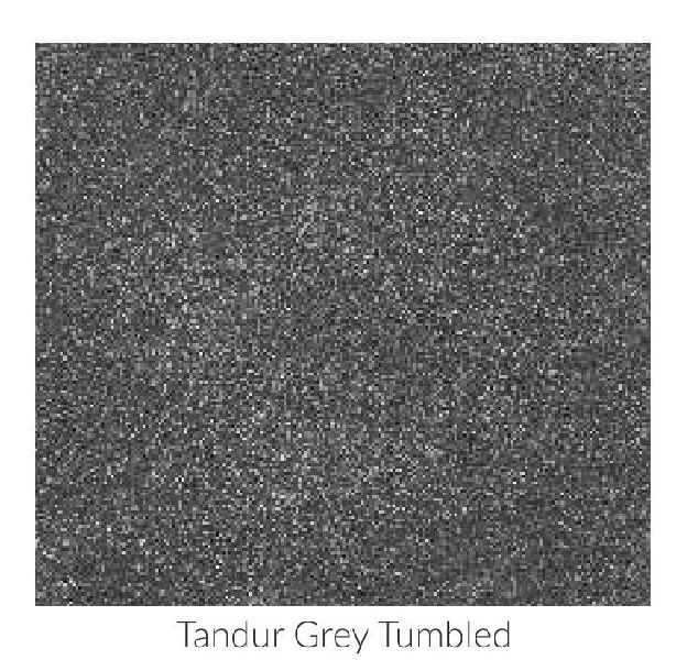 Tandur Grey Tumbled Limestone Tile, for Bathroom, Kitchen, Wall, Size : 200x200mm, 300x300mm, 400x400mm
