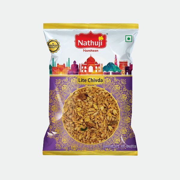 Nathuji Namkeen Lite Chivda, Taste : Spicy
