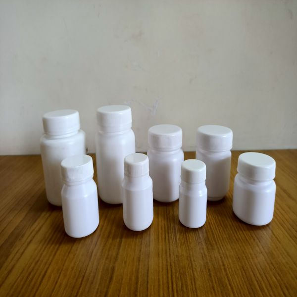 HDPE Round Tablet Container
