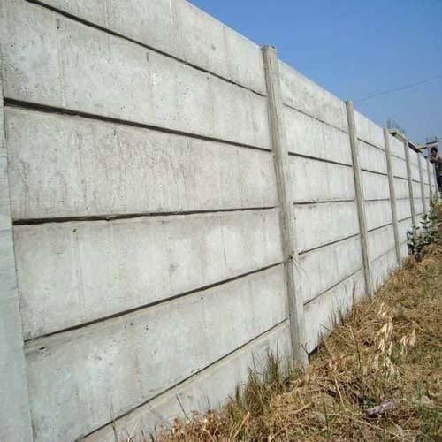 Concrete rcc readymade compound wall, for Construction, Feature : Accurate Dimension, High Strength