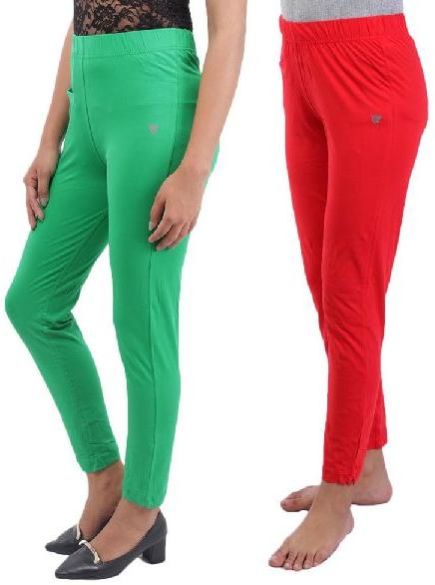 Plain Cotton Ladies Jeggings, Occasion : Casual Wear, Party Wear, Wedding Wear