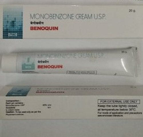 Benaquin Monobenzone Cream, Packaging Size : 20 Gm