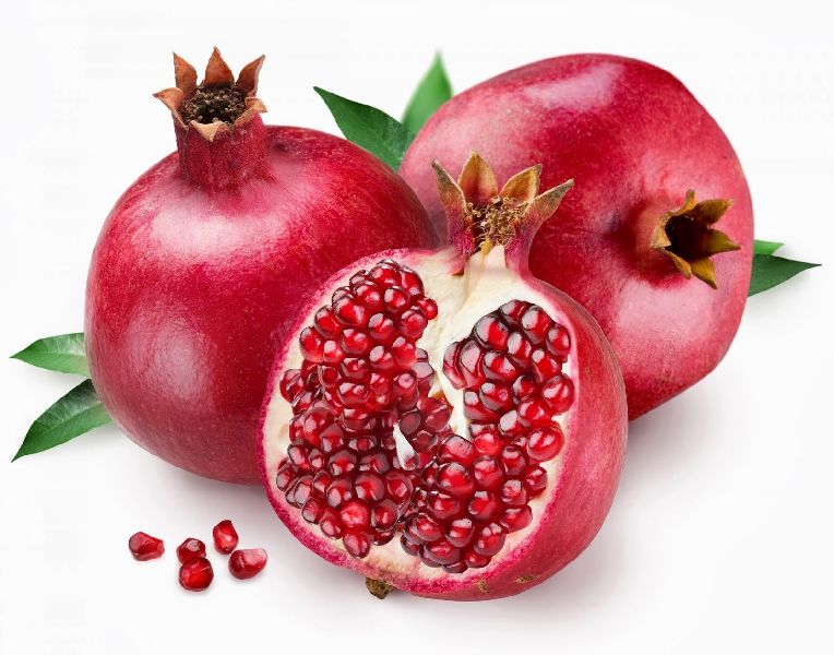 Organic fresh pomegranate, for Making Juice, Making Syrups., Packaging Type : Curated Box
