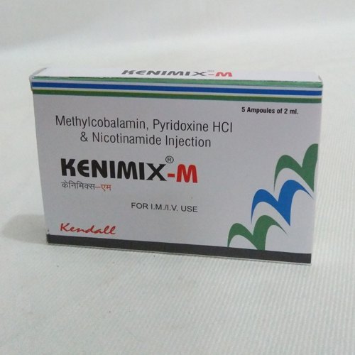 Kendall Kenimix-M Injection, Packaging Size : 5 Ampoule of 2 ml