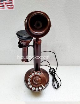 Brass Polished Nautical Telephone, Color : Golden at Best Price in