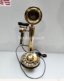 Brass Polished Nautical Telephone, Color : Golden at Best Price in Haridwar