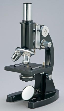Battery Student Microscope, for Laboratory Use, Power : 100W, 200W