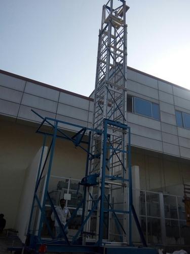 Aluminum Telescopic Tower Ladder, for Industrial, Commercial