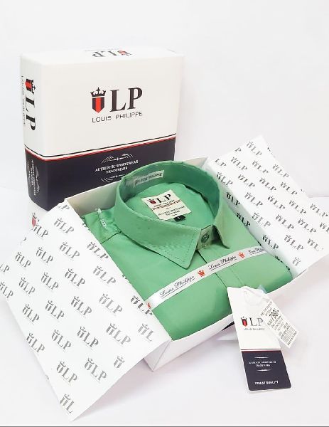 Plain Mens Shirt, Color : Green