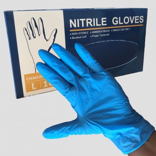 Blue Examination Gloves Manufacturers Blue/Black Vinyl Synthetic Disposable Gloves Nitrile