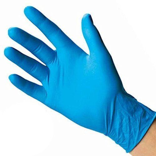 CE Certified, Blue Nitrile Gloves