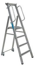 Aluminum Polished aluminium tubular ladder, for Industrial, Feature : Durable, Fine Finishing, Foldable