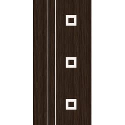 Swing Polished Wood DSC 1697 Laminated Doors, Color : Dark-brown