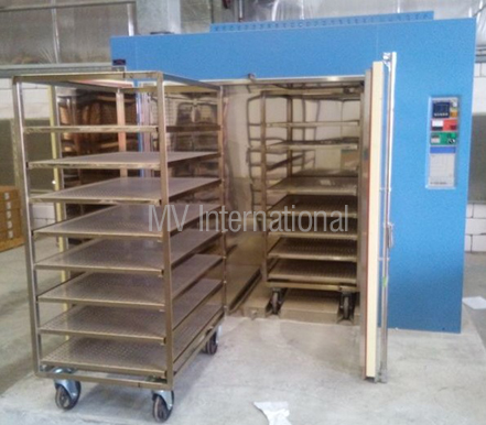 Stainless Steel Lacquer Curing Oven, Packaging Type : Wooden Box