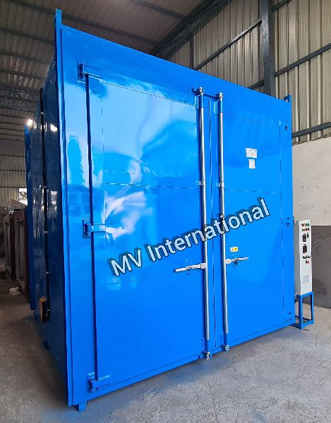 Polished Stainless Steel Rubber Curing Oven, Packaging Type : Wooden Box