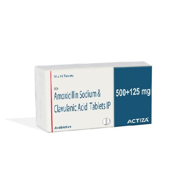 Amoxicillin Sod and Clavulanic Acid Tablets