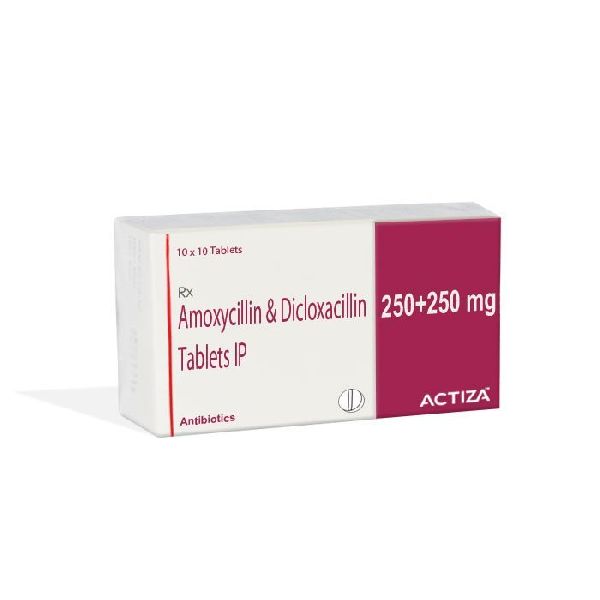 Amoxycillin and Dicloxacillin Tablets
