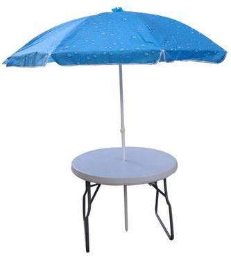 Round Table With Umbrella