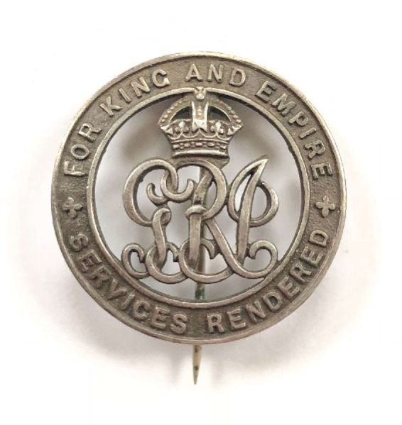 Ww1 Royal Engineers Silver Wars Bage