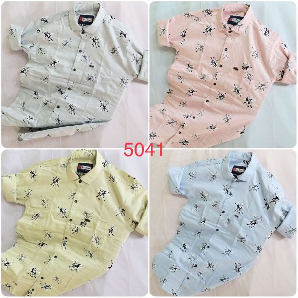 Mens Star Printed Shirts