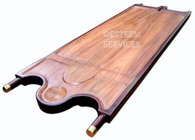 Wood Short Bowl Model Ayurvedic Massage Bed