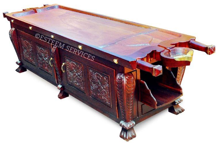 Wooden Decorative Cabinet Massage Table