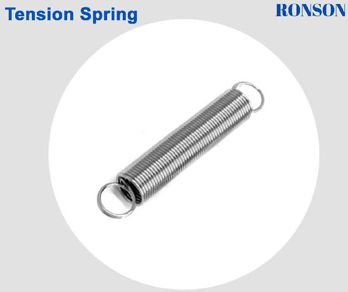 Round Non Polished Steel Tension Spring, Color : Nickel