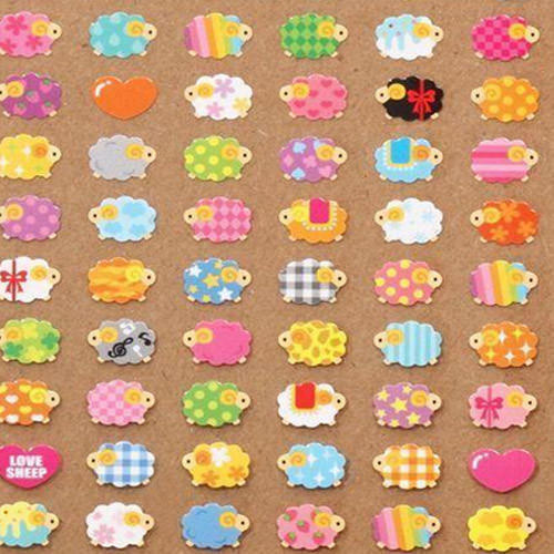 Color Stickers, for Wall, Mirror, Window Glass etc, Pattern : Printed