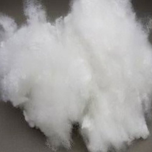 Siliconized White Polyfill Fiber, Packaging Type : Bag